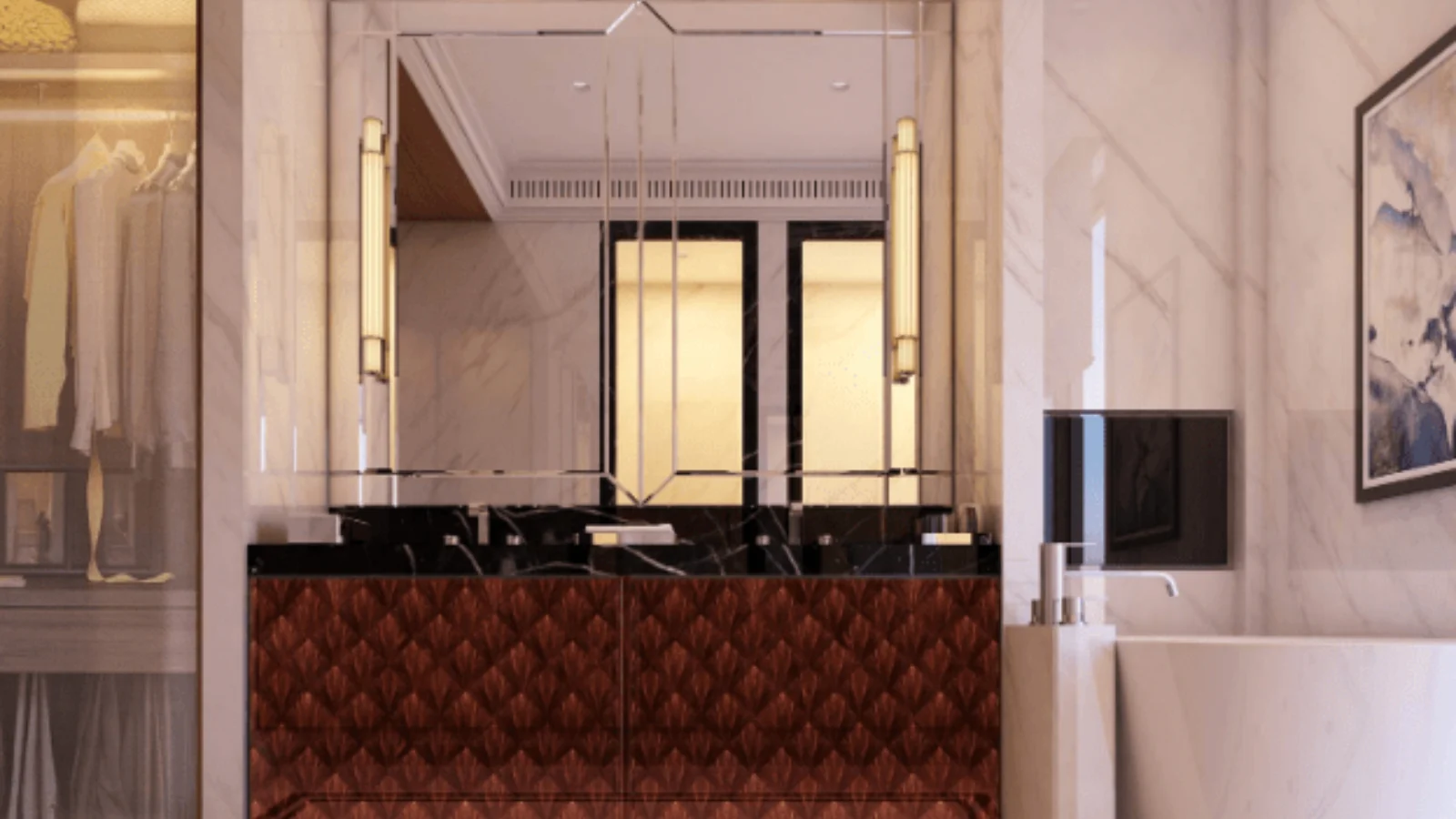 Suncity-Platinum-lowers-Apartment-In-MG-Road-Gurgaon-master-bedroom